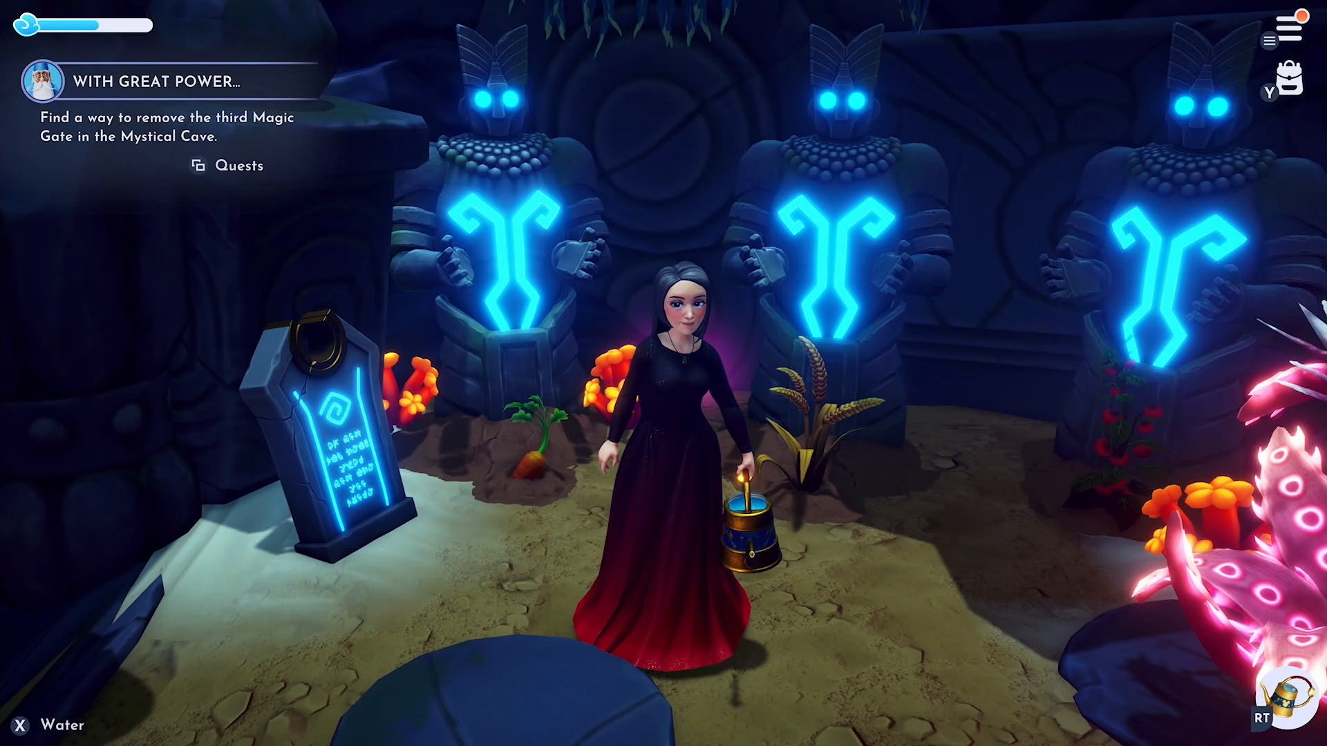 With Great Power Cave Magic Gates Disney Dreamlight Valley With Great Power Cave Magic Gates Disney Dreamlight Valley